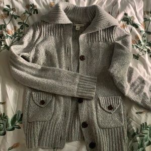 Banana Republic Wool Blend Shawl Collar Cardigan